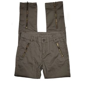 7 For All Mankind Girls Olive Pants - 14